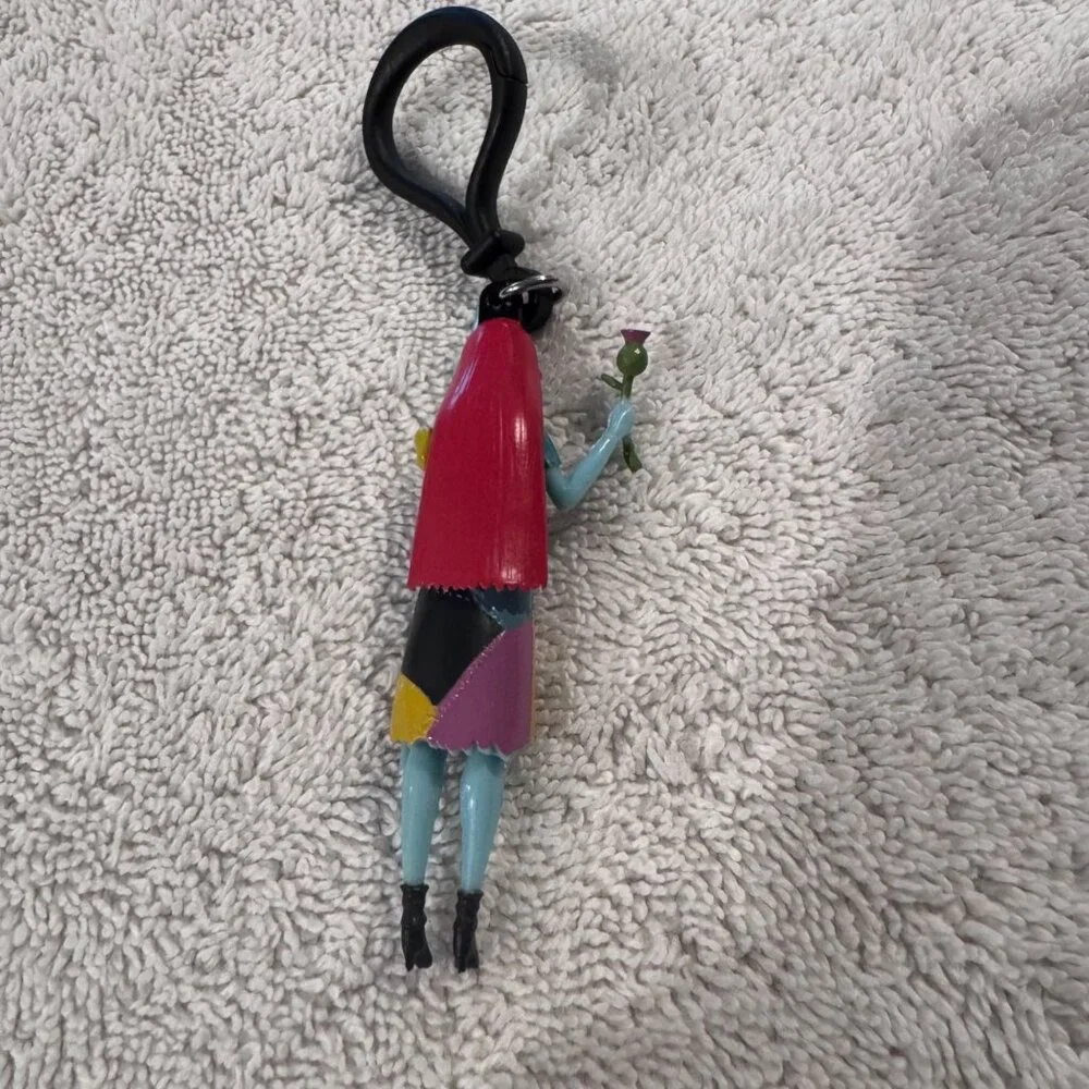 Disney The Nightmare Before Christmas Chibi In Motion Sally figure keychain.